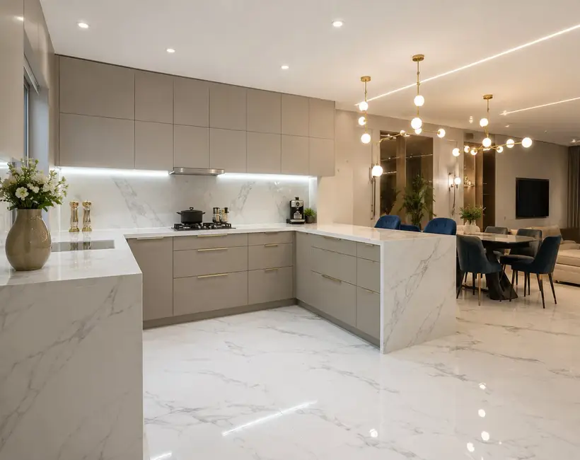 Premium flooring installation
