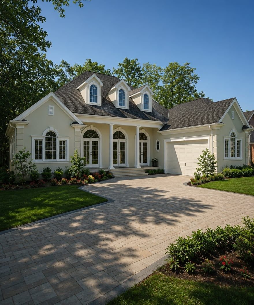 New custom home built by Sunrise Contractors of Florida