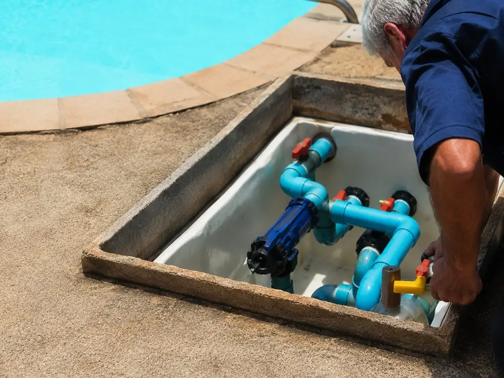 Pool and outdoor plumbing installation in Sarasota FL — Sunrise Contractors