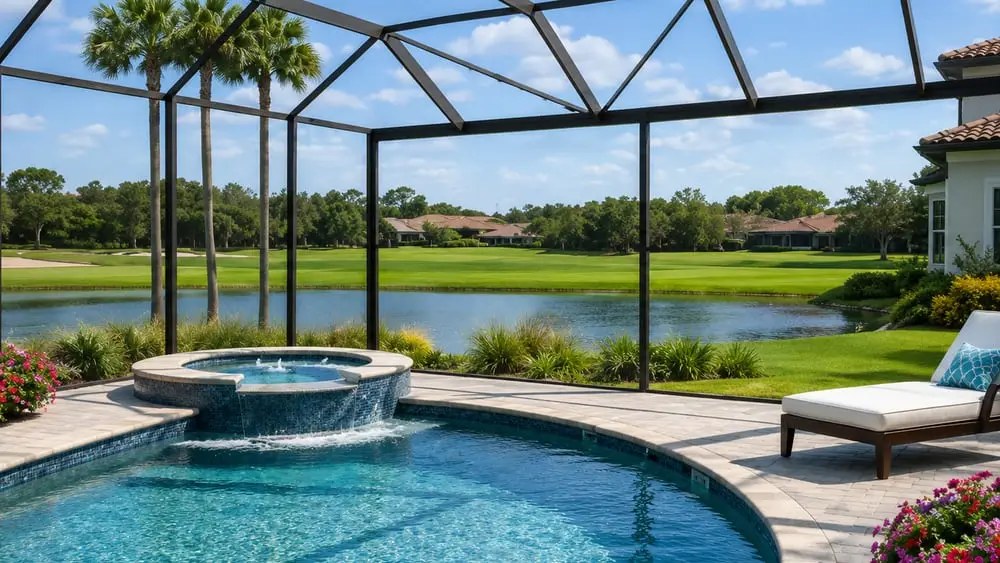 Pool cage replacement and rebuild in Sarasota FL