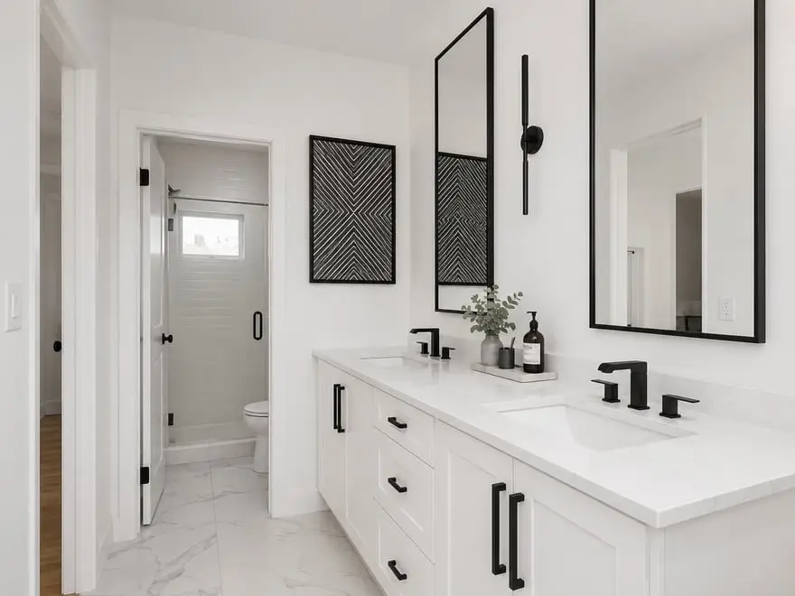 Modern Bathroom Finishes & Materials